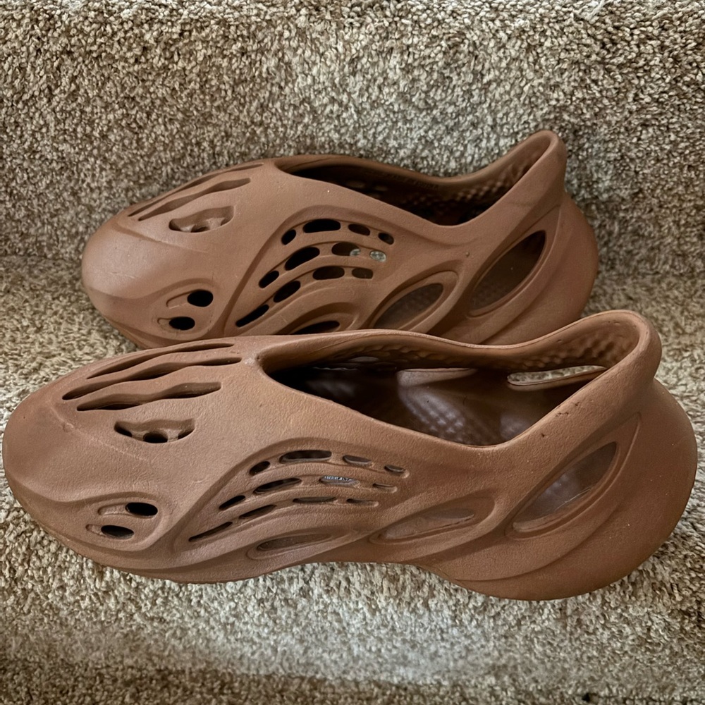 Yeezy Brown Sculpted Foam Sneakers